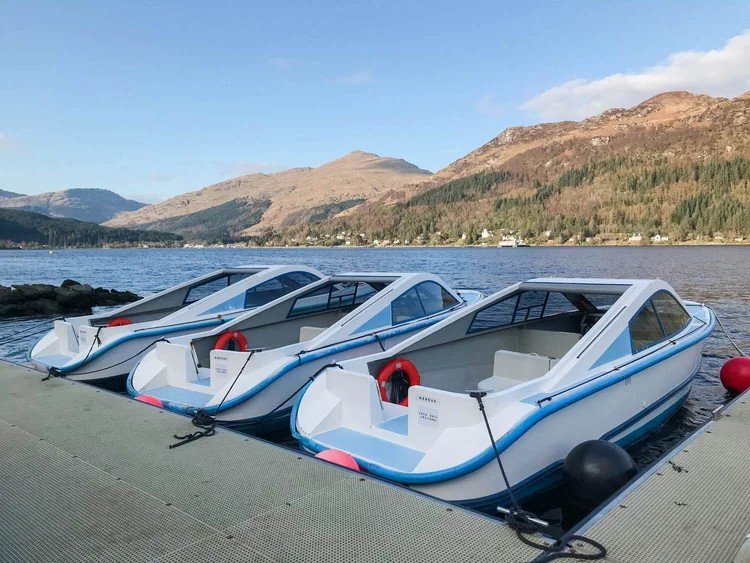Boat hire on Loch Goil